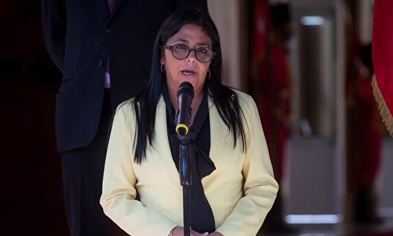 Delcy Rodríguez |  EFE