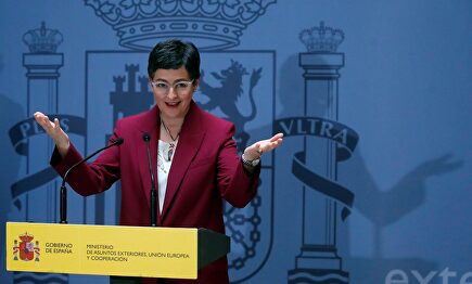 La titular de Exteriores, Arancha González Laya, en una imagen de archivo. |  EFE