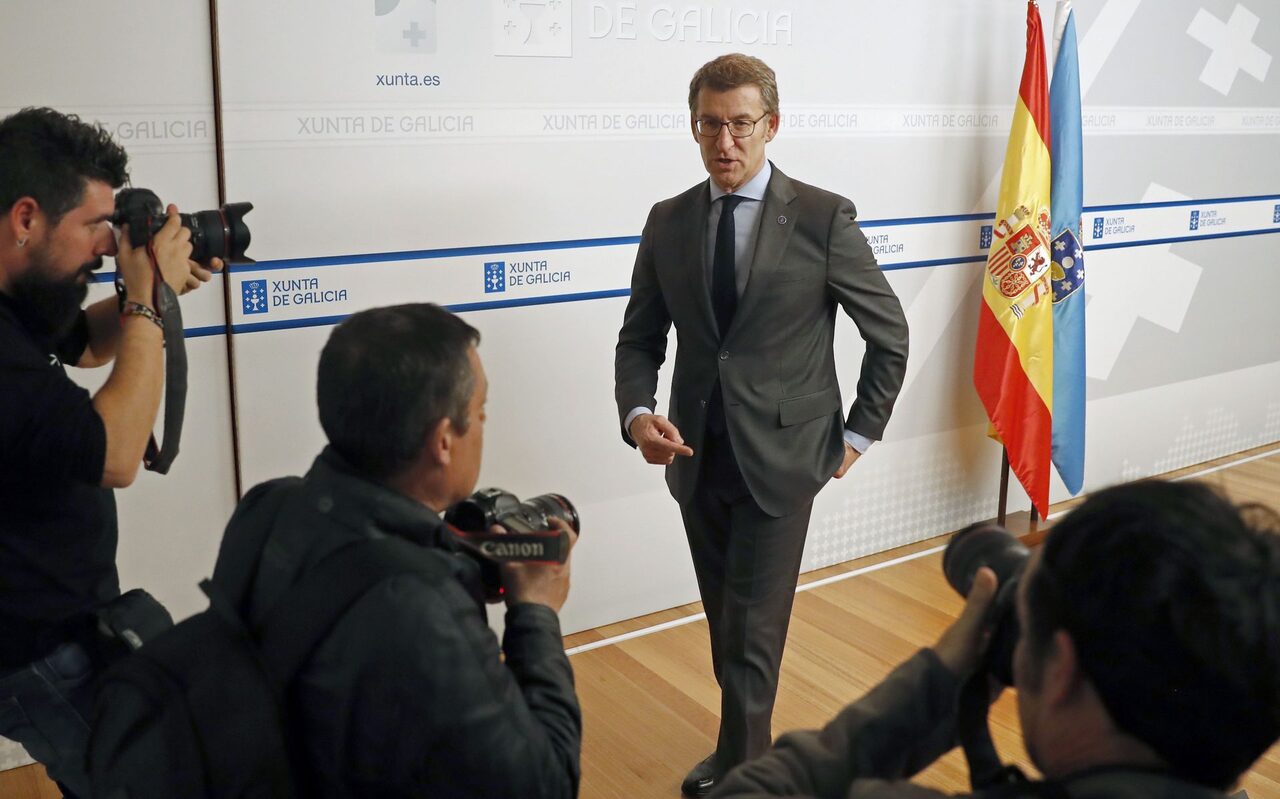 El presidente de la Xunta de Galicia, Alberto Núñez Feijóo. |  EFE