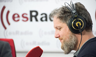 David Gistau en esRadio. |  David Alonso/LD