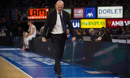 Dusko Ivanovic ha vuelto a Vitoria por tercera vez. |  ACB Photo/A. Bouzo