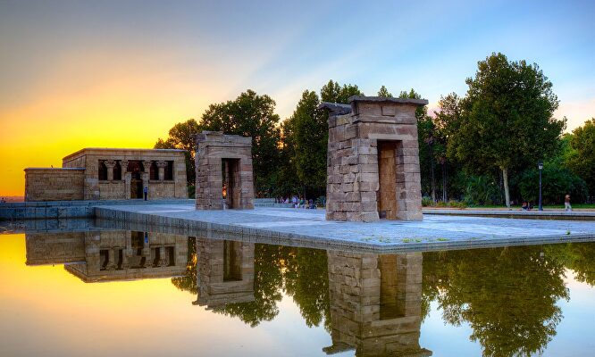 Templo de Debod. |  Wikipedia
