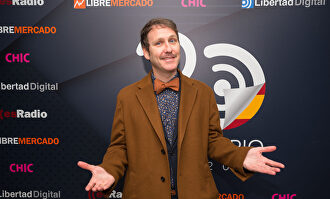 Joaquín Reyes, en esRadio. | David Alonso Rincón