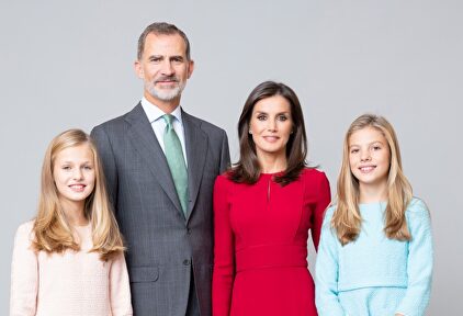 Nuevas fotografías oficiales de la Familia Real	