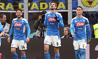 Un golazo de Fabián Ruiz acerca al Nápoles a la final de la Copa de Italia