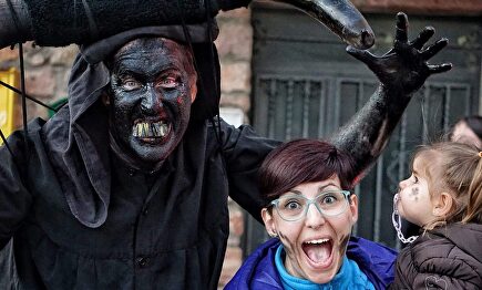 El carnaval más tenebroso. |  Asociación Carnaval de Luzón.