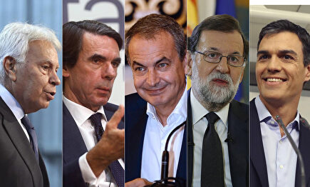 Los presidentes españoles |  LD