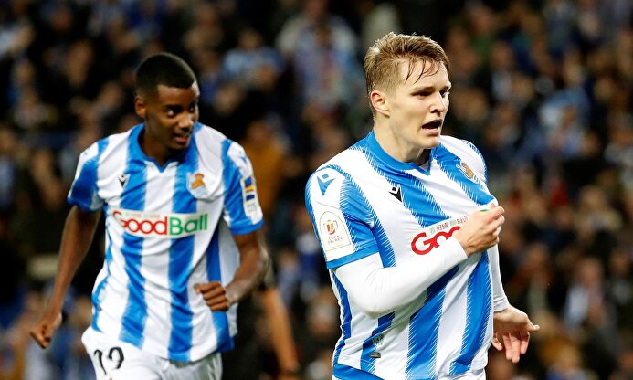 Odegaard ha destapado el tarro de las esencias en la Real | EFE