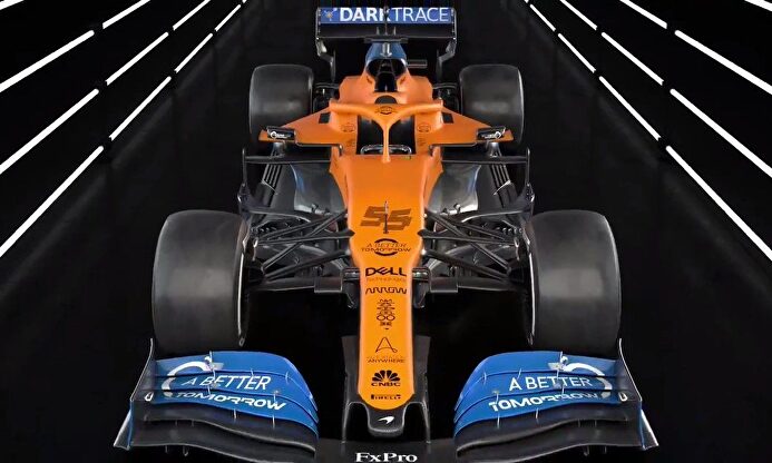 McLaren presenta la nueva 'bala naranja' de Carlos Sainz
