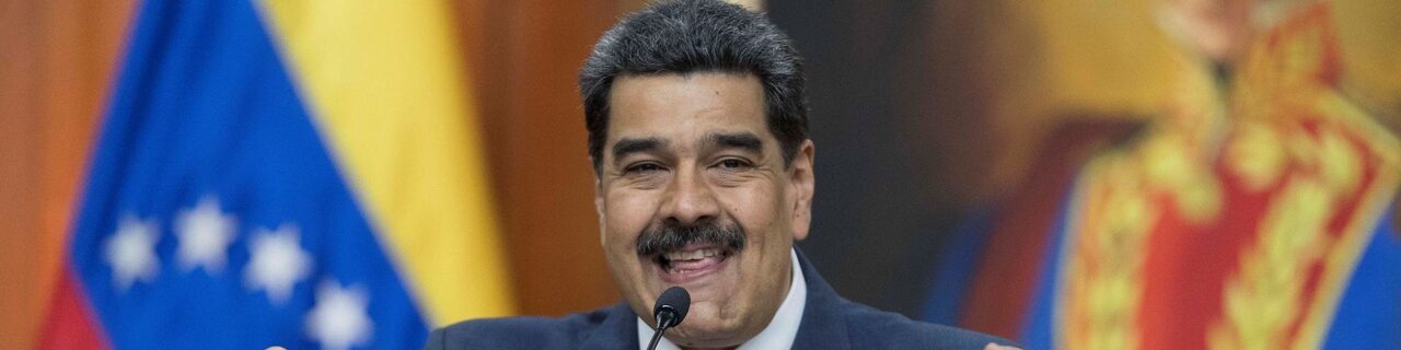 Nicolás Maduro, durante una rueda de prensa con medios internacionales. |  EFE