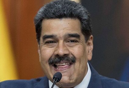 Nicolás Maduro, durante una rueda de prensa con medios internacionales. |  EFE