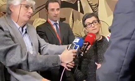 González Laya: “El señor Guaidó es dos cosas a la vez, presidente encargado y el líder de la oposición"