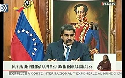 Maduro dice que lo hablado entre Delcy Rodríguez y José Luis Ábalos es "secreto"