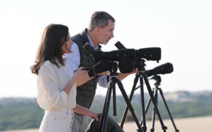 Lunares para El Rocío y comodidad en Doñana: los estilismos de Letizia