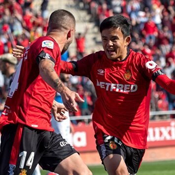 Kubo fue el faro que iluminó al Mallorca |  EFE