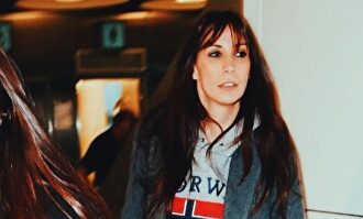 Fani, en Barajas antes de volar a Honduras |  Instagram