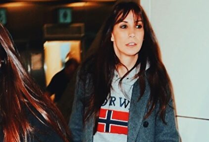 Fani, en Barajas antes de volar a Honduras |  Instagram