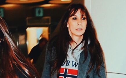 Fani, en Barajas antes de volar a Honduras |  Instagram