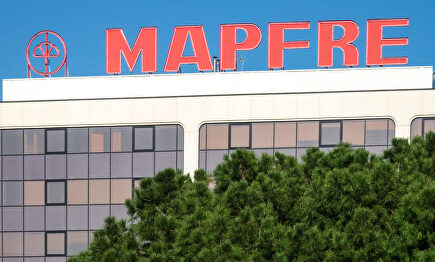 Logo de Mapfre. | Alamy