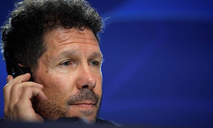 El Atlético de Simeone ve peligrar su participación en la próxima edición de la Champions League | EFE