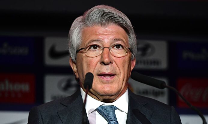 Enrique Cerezo, presidente del Atlético de Madrid |  EFE