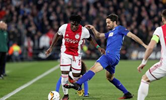 El Ajax, en un partido de la Europa League contra el Getafe. | Archivo