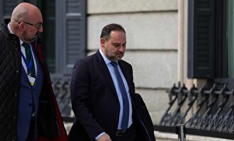 Koldo García y José Luis Ábalos en el Congreso |  Europa Press