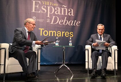 Nicolás Redondo Terreros, con Cristóbal Cervantes |  Libertad Digital