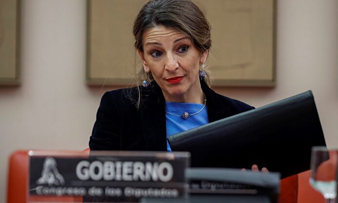 La ministra de Trabajo y Economía Social, Yolanda Díaz | EFE