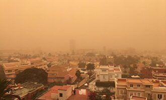 Calima en la isla de Gran Canaria. |  Europa Press