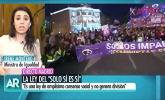 Policías y guardias civiles exigen la dimisión de Irene Montero por sus palabras sobre las minifaldas