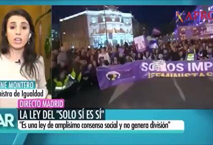 Policías y guardias civiles exigen la dimisión de Irene Montero por sus palabras sobre las minifaldas