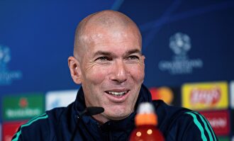 Zidane habla en la previa ante el Manchester City. |  EFE