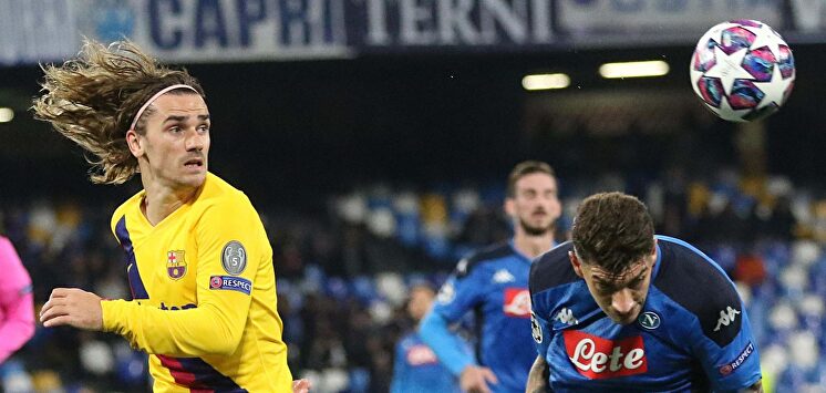 Griezmann en San Paolo. |  EFE