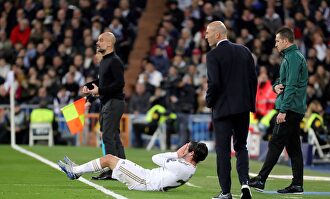 Guardiola y Zidane en la ida. | EFE