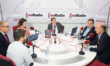 Lacalle, Braun, Rallo y Soriano retratan en esRadio al "arrogante" Gobierno de Sánchez 