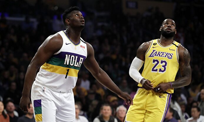 Primer duelo entre LeBron James y Zion Williamson: ¿quién se impuso?