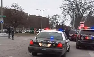 La Policía vigila la zona del tiroteo. |  Imagen TV