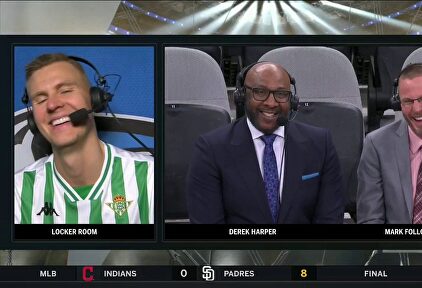 Porzingis demuestra su amor por los colores del Betis en la NBA