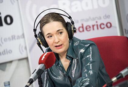 La consejera de Cultura y Turismo de la Comunidad de Madrid, Marta Rivera de la Cruz, en esRadio. |  David Alonso Rincón