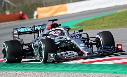 Paseo triunfal de Hamilton en Montmeló con un Sainz que acaba sexto | Cordon Press