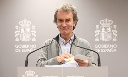 El director del Centro de Coordinación de Alertas y Emergencias del Ministerio de Sanidad, Fernando Simón |  Europa Press