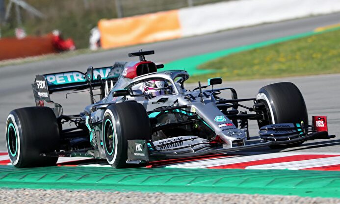 Paseo triunfal de Hamilton en Montmeló con un Sainz que acaba sexto | Cordon Press