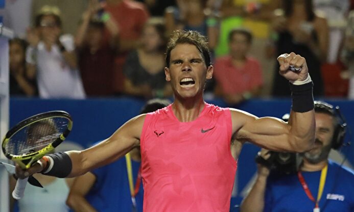 El espectacular punto de Rafa Nadal ante Kecmanovic en Acapulco