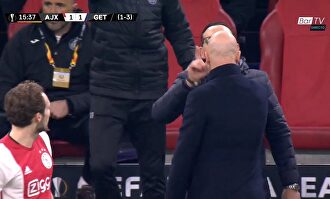 Ten Hag explica por qué se encaró con Bordalás en pleno Ajax-Getafe