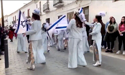 Una imagen de la comparsa. |  Twitter