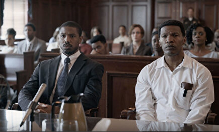 Michael B. Jordan y Jamie Foxx en Cuestión de Justicia |  Warner Bros