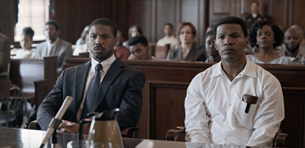 Michael B. Jordan y Jamie Foxx en Cuestión de Justicia |  Warner Bros