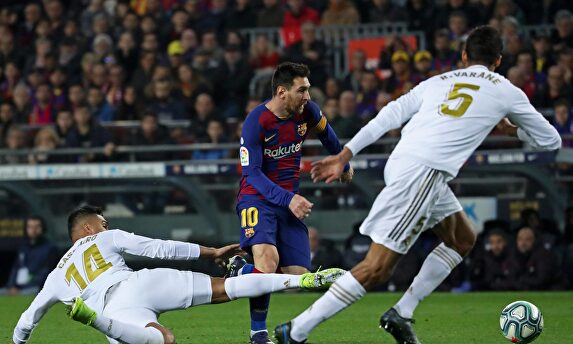 Messi en el Clásico Barcelona-Real Madrid. | Cordon Press