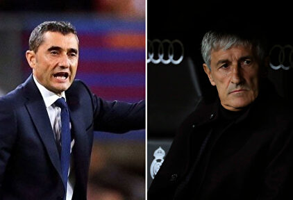 Ernesto Valverde y Quique Setién. |  LD